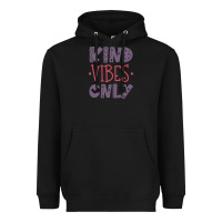 Black kind Heavyweight Hoodie - Unal Design