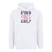 White kind Heavyweight Hoodie - Unal Design