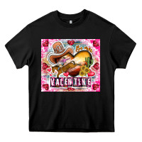 Black Be Mine Valentine Heavy Core Tee - CowhideDigitalArt