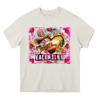 Cream Be Mine Valentine Heavy Core Tee - CowhideDigitalArt