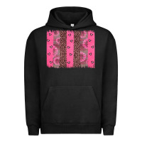 Pigment Black ribbon brush stoke Urban Hoodie - JahusDesignShop