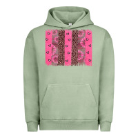 Pigment Oil Green ribbon brush stoke Urban Hoodie - JahusDesignShop
