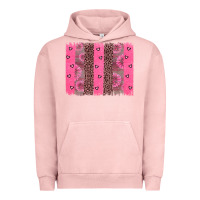 Pigment Salmon ribbon brush stoke Urban Hoodie - JahusDesignShop
