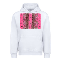White ribbon brush stoke Urban Hoodie - JahusDesignShop