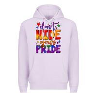 Lilac don't hide your pride Premium Hoodie - JahusDesignShop