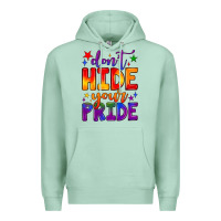 Seafoam don't hide your pride Premium Hoodie - JahusDesignShop