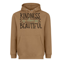 Toasted Coconut kindness Heavyweight Hoodie - Unal Design