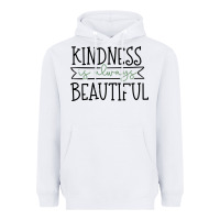White kindness Heavyweight Hoodie - Unal Design