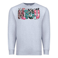Heather Grey nicu Premium Sweatshirt - Zillion Design Studio