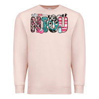 Pale Pink nicu Premium Sweatshirt - Zillion Design Studio