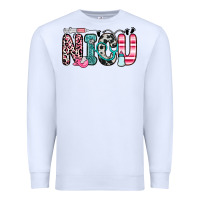 White nicu Premium Sweatshirt - Zillion Design Studio