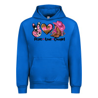 Cobalt peace love  cowgirl Urban Hoodie - AdoDesignShop