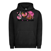 Pigment Black peace love  cowgirl Urban Hoodie - AdoDesignShop