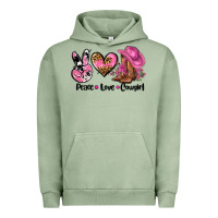 Pigment Oil Green peace love  cowgirl Urban Hoodie - AdoDesignShop