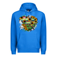 True Royal South Carolina State Map Premium Hoodie - RanaPortraitStore