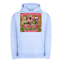 Pigment Grape Ice cafecito y chisme coffee cups Urban Hoodie - Jasminsmagicworld