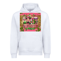 White cafecito y chisme coffee cups Urban Hoodie - Jasminsmagicworld