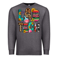 Charcoal Heather lab tech Premium Sweatshirt - Zillion Design Studio