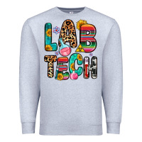 Heather Grey lab tech Premium Sweatshirt - Zillion Design Studio