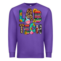 Purple lab tech Premium Sweatshirt - Zillion Design Studio