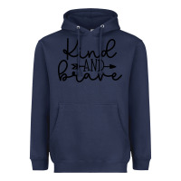 Navy kind Heavyweight Hoodie - Unal Design