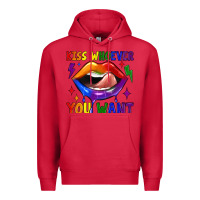 Cardinal kiss whoever you want Premium Hoodie - JahusDesignShop