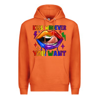Carrot kiss whoever you want Premium Hoodie - JahusDesignShop