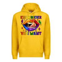 Lemon kiss whoever you want Premium Hoodie - JahusDesignShop
