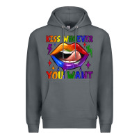Rock kiss whoever you want Premium Hoodie - JahusDesignShop