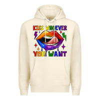 Sandshell kiss whoever you want Premium Hoodie - JahusDesignShop