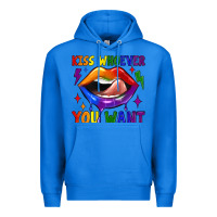 True Royal kiss whoever you want Premium Hoodie - JahusDesignShop