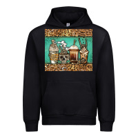 Black skeleton coffee cups Urban Hoodie - Jasminsmagicworld