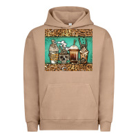 Pigment Burro skeleton coffee cups Urban Hoodie - Jasminsmagicworld
