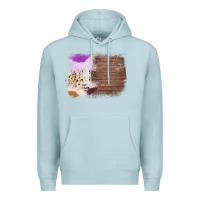 Blue Mist Wood Cowhide Pattern Premium Hoodie - Bettercallsaul