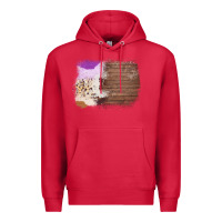 Cardinal Wood Cowhide Pattern Premium Hoodie - Bettercallsaul