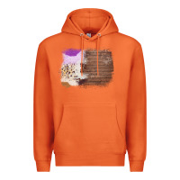 Carrot Wood Cowhide Pattern Premium Hoodie - Bettercallsaul