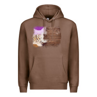 Chestnut Wood Cowhide Pattern Premium Hoodie - Bettercallsaul