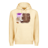 Pina Colada Wood Cowhide Pattern Premium Hoodie - Bettercallsaul