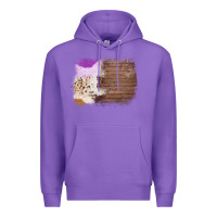 Purple Wood Cowhide Pattern Premium Hoodie - Bettercallsaul