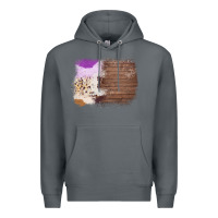 Rock Wood Cowhide Pattern Premium Hoodie - Bettercallsaul