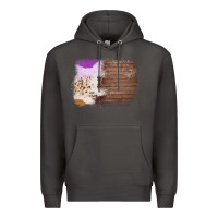 Smoke Wood Cowhide Pattern Premium Hoodie - Bettercallsaul