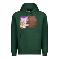 Sports Green Wood Cowhide Pattern Premium Hoodie - Bettercallsaul
