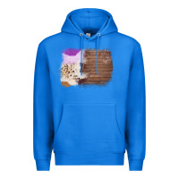 True Royal Wood Cowhide Pattern Premium Hoodie - Bettercallsaul