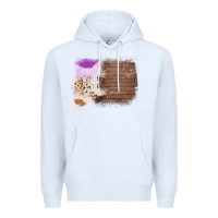 White Wood Cowhide Pattern Premium Hoodie - Bettercallsaul