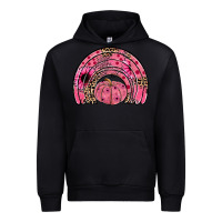 Black pumpkin ribbon rainbow Urban Hoodie - JahusDesignShop