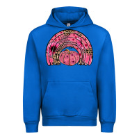Cobalt pumpkin ribbon rainbow Urban Hoodie - JahusDesignShop