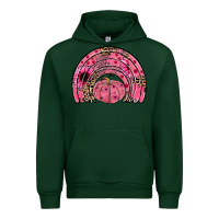 Foreset Green pumpkin ribbon rainbow Urban Hoodie - JahusDesignShop