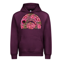 Mauve Wine pumpkin ribbon rainbow Urban Hoodie - JahusDesignShop