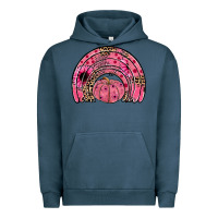 Pigment Midnight Navy pumpkin ribbon rainbow Urban Hoodie - JahusDesignShop