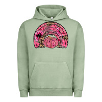 Pigment Oil Green pumpkin ribbon rainbow Urban Hoodie - JahusDesignShop
